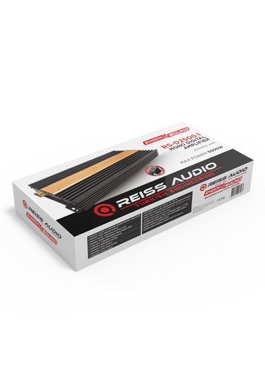 Rs-d2500.1 Çıkış Gücü 14.4v Oto Amfiler