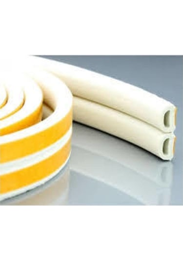 Contacall Bondit 2'li Kauçuk Kapı ve Pencere Izolasyon Bandı Fitili 20X2 40 MT Beyaz