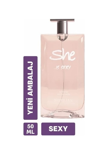 She Is Sexy Kadın Parfüm EDT 50 ML + Deodorant 150 ML