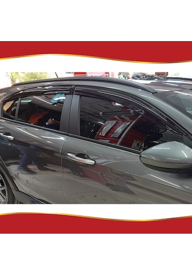 Fiat Egea Cross Mügen Cam Rüzgarlığı 2021 Sonrası 4 Lü Set N11.12265