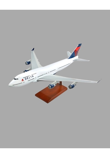 1/135 Delta Airlines Boeing 747 47 Cm Model Uçak Maketi