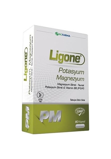 Ligone Potasyum - Magnezyum 60 Kapsül