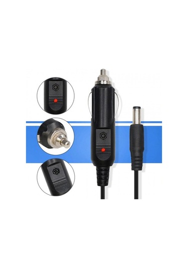 12v 3a Araç Şarj Adaptörü Süper Box Modem Araç Şarj Adaptörü 5.5 2.5mm