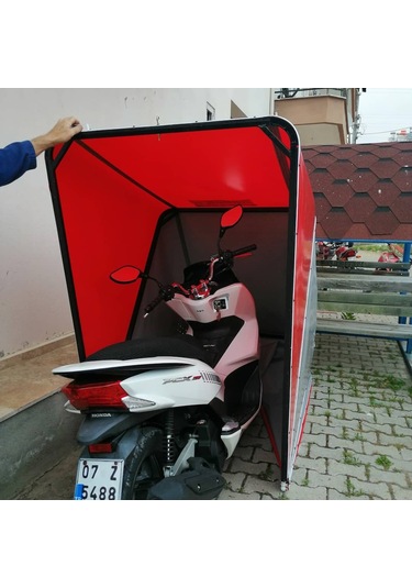 Portatif Motosiklet Garajı Model Garantili