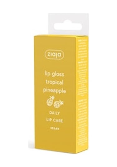 Ziaja Tropical Pineapple  Ananas Aromalı Parlak ve Nemlendiricili Dudak Parlatıcısı