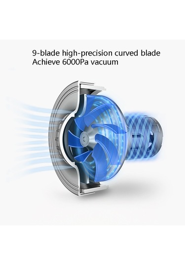 Araba El Taşınabilir Elektrikli Süpürge Küçük Araba Elektrikli Süpürge Kablosuz Siyah
