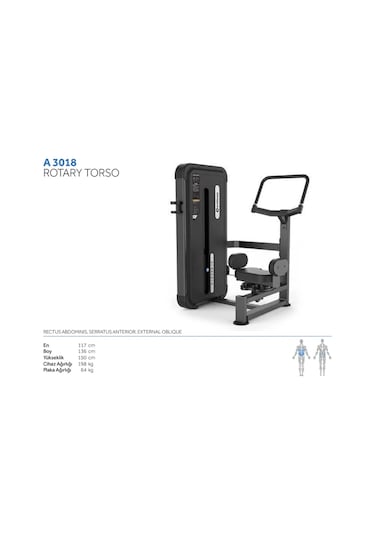 Profitness A3018 Rotary Torso