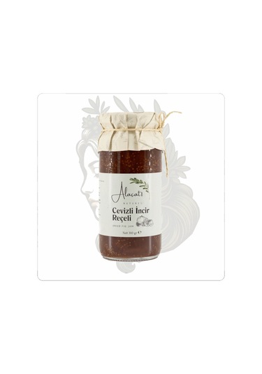 Alaçatı Naturel Cevizli İncir Reçeli