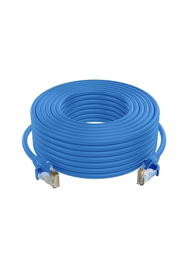 Apronx 50 M Mavi Dış Mekan Zırhlı Cat6 Kablo