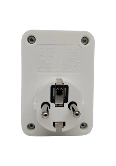 Bylion Şok Ve Akım Korumalı Fiş Priz Beyaz 720j