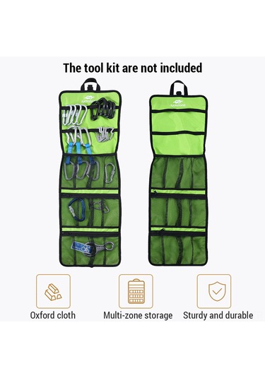 Yifomall Dağcılık İçin Su Geçirmez Çok Amaçlı Çanta, 420d Oksford Kumaş, Klimalar Ve Aletler İçin Bölümlü Saklama, Sarı