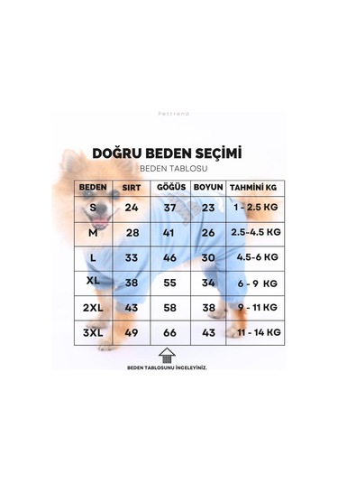 Pettrend Kaktüs Desenli Kedi Köpek Kıyafeti Penye Tulum