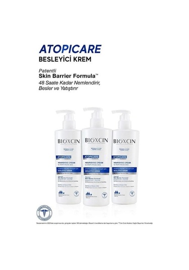Bioxcin Atocare Atopiye Eğilimli Ciltler için Onarıcı Krem 500 ML