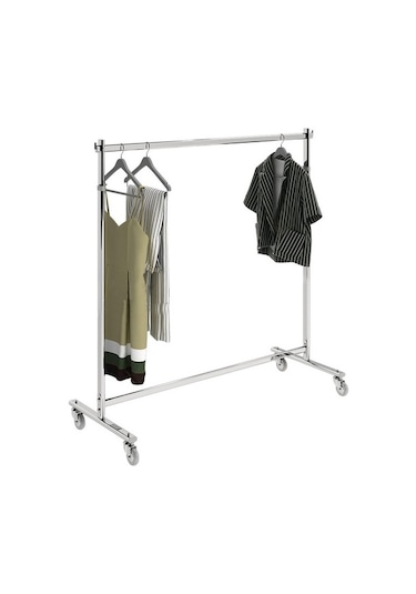 Uzmangrupraf Uzman Grup Raf Lüx Tekli Ayarlı Elbise Askılığı Gri