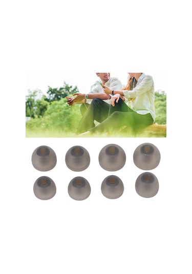 Konesam Sony Wf-1000xm3/xm4 Uyumlu Silikon Kulaklık Ucu - Yumuşak, Gürültü Yalıtımı, 4 Boyut L/m/s/xs 8 Adet - Beatsx Ve Diğer Markalarla Uyumlu Diğer