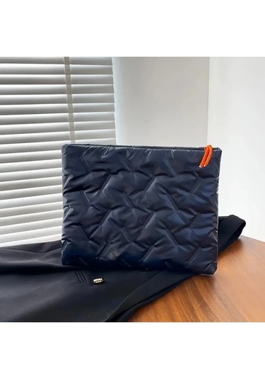 Awesomestore Sade 14 İnç Beyaz Su Geçirmez Laptop Çantası Hafif Işıl Işıl İç Kılıf Beyaz