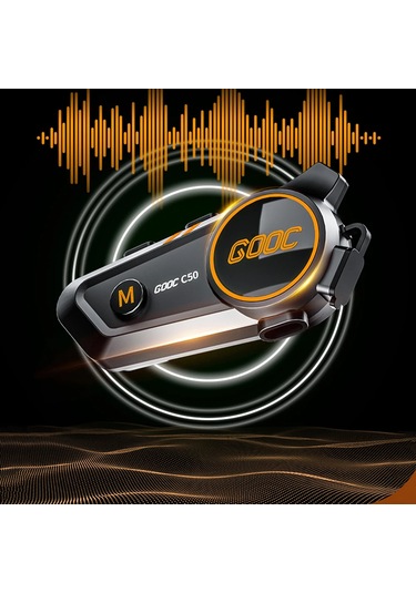 3d Surround Ağır Bas Motosiklet Kask Kulaklık Stereo Bluetooth Eller Serbest Hard Tube Mic