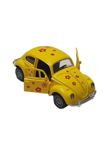 Vosvos Araba - Sürtmeli Desenli Sarı - Jw567-060