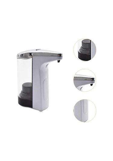 Suntek Otomatik Sabunluk, Akıllı Temassız El Sabunu Gümüş Diğer