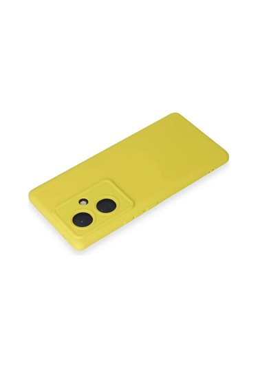 Durukar Vivo V29 Lite Kılıf Nano İçi Kadife Silikon - Sarı