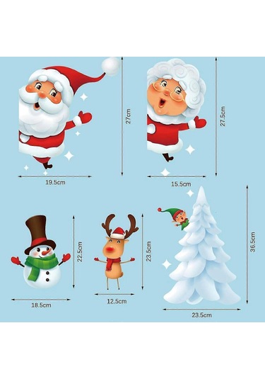 Xhw Noel Pencere Çıkartmaları Noel Pencere Çıkartmaları Noel Pencere Çıkartmaları Noel Pencere Çıkartmaları Mutlu Noeller Çıkartmaları Noel Dekorasyonları