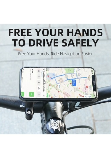 Wondernest Yp0715060 West Tutucu Telefon Renkli Manyetik Gidon Dönen Derece Çok Amaçlı Braketi Bisiklet Biking 360 - Wx Çok Renkli
