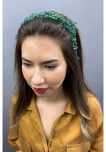 FdayAksesuar Gelin Saç Aksesuarı Kadın Asya Kristalli Gelin Saç Aksesuarı FRDY31647