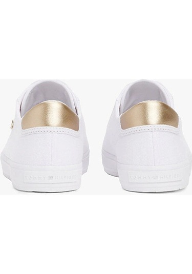 Vulc Canvas Lace Up Sneaker Beyaz