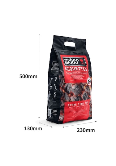 Weber Briquette Mangal Kömürü 4Kg