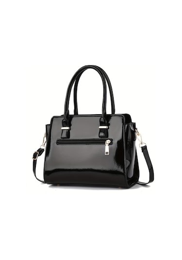 Bayan Klasik Desen Clutch Çantalı Tote Çanta