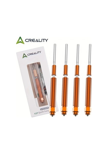 Dashanshop Creality K2 Plus Hızlı Değişim Nozul 0.4mm Titanyum Yüksek Akış