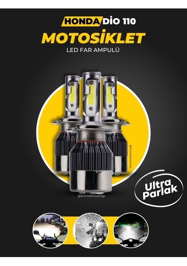 Honda Dio 110 Narva Motosiklet Far Ampulü Beyaz