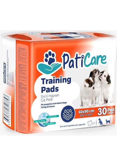 Paticare Köpek Tuvalet Eğitim Pedi 60 x 90 CM 30 Adet