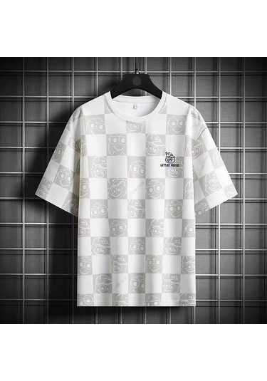Erkek Kısa Kollu Tişört, 8886 Beyaz Diğer