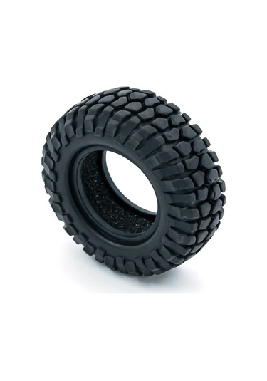 Mufunye 1/24 Axial Scx24 Rc Araçlar İçin 4 Adet Kauçuk Lastik Takımı C Model - 54mm Çap, 18mm Genişlik