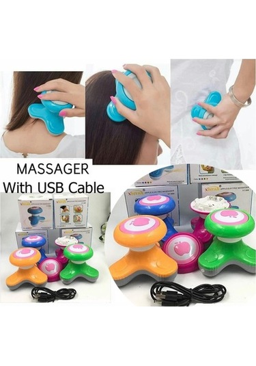Electronıc Outlet Vücut Ve Ve Usb Taşınabilir Renkli Piller Pille Mini Masajı Masaj Makinesi Kafa Kadınlar Kablosu İçin Erkekler Elektrikli Değildir Dahil Çok Çalışan Apple Un Çok Renkli