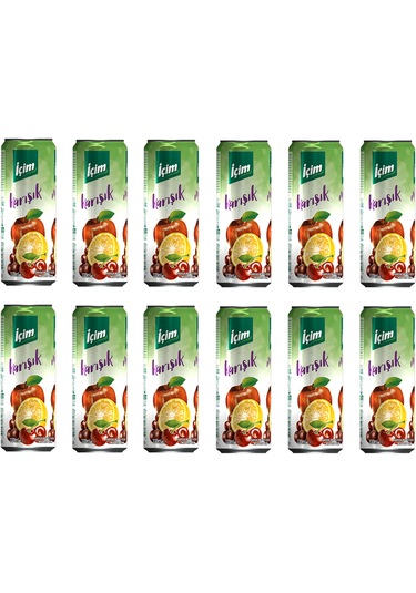 İçim Meyve Suyu Karışık 330 Ml X 12 Adet