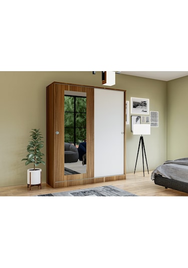 Metalia GM 346 Menekşe Sürgülü Gardrop