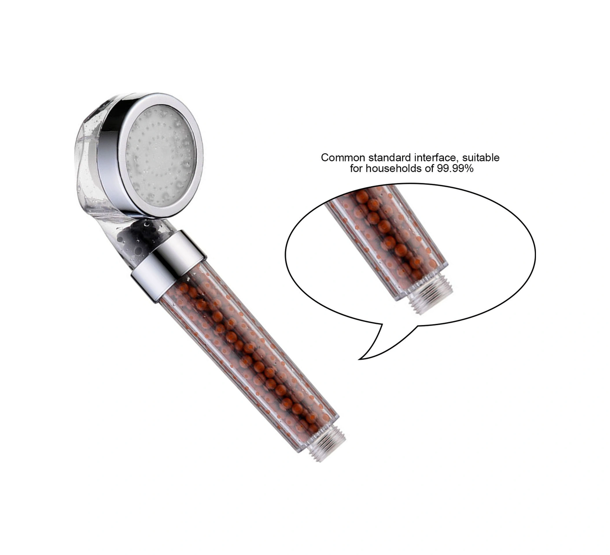 Lemestar Led Renk Değiştiren Duş Başlığı, Su Akışı İle Çalışan, 7 Renkli Işıklı, Abs Kaplama, Pratik Ve Enerji Tasarruflu Diğer