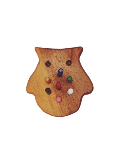 Çubuk Dizme Oyunu Ahşap Baykuş