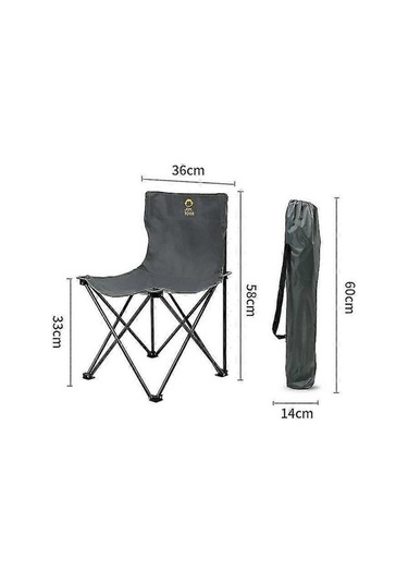 Bloomnest Açık Hava Katlanır Sandalye, Hafif Taşınabilir Tabure, Plaj Kamp Balıkçılık Sanat Eskiz Koltuğu A1150 Altın-siyah - Ultra Dayanıklı Altın - Siyah