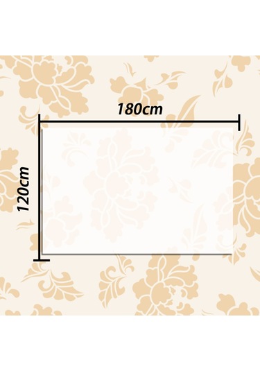 Lemestar 1.8 1.2m Projektör Ekranı Katlanabilir Taşınabilir Ekran Bezi Noel Cadılar Bayra Çok Renkli-21