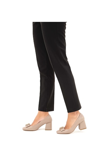 Tamer Tanca Kadın Vegan Vizon Rugan Abiye Ayakkabı 886 619 Bn Ayk Sk22/23 Vızon Czg Rgn