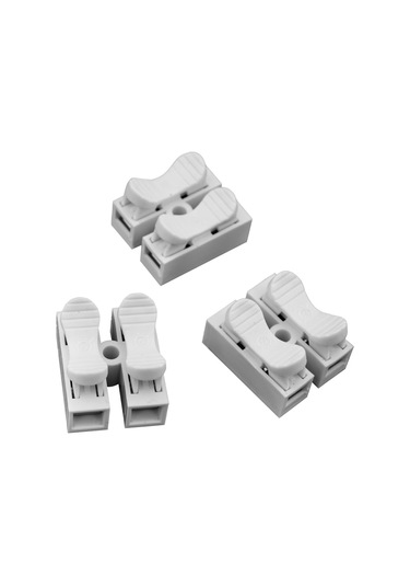 Tek-iş Yaylı Basmalı Klemens 2 X 0.50-2.5mm 3 Adet