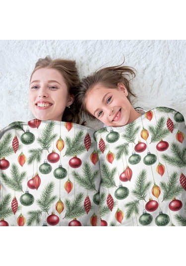 Noel Desenli 47 İnç Yuvarlak Flanel Battaniye, Yetişkin Ve Çocuk İçin, Yumuşak, Rahat Ve Hafif Noel Süs Eşyası Çam Ağacı