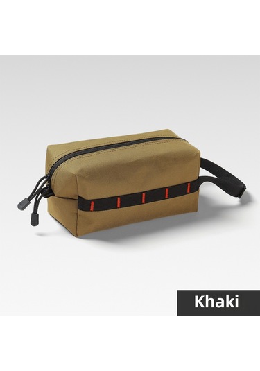 Mufunye Kahverengi Dış Mekan Çok Amaçlı Saklama Çantası - Tuvalet Kağıdı, Edc Aletleri, İlk Yardım Malzemeleri Taşıyıcı, Dayanıklı Ve Taşınabilir Kaki