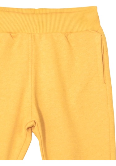 İki İplik Eşofman Altı Sarı