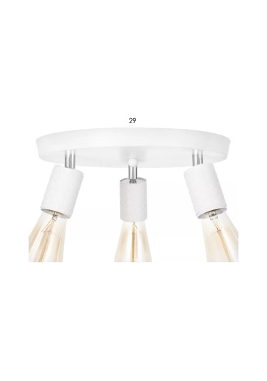 Bayerlux Tavan Spot Avize Skin 3xe27 40w 225107379 Beyaz