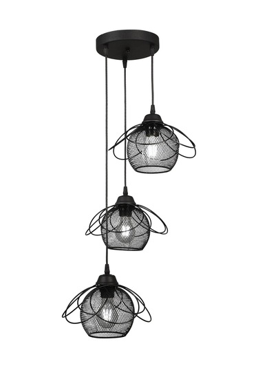 Begüsa Ares 3 Lü Avize Syah Siyah