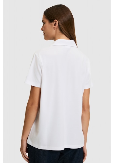 U.S. Polo Assn. U.s. Polo Assn. Kadın Beyaz Tişört Basic 50323447-vr013